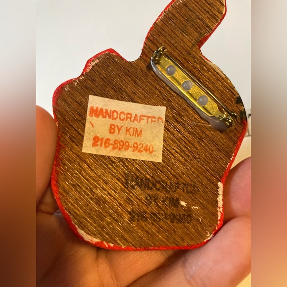 Cleveland Indians Vintage Pin and 2 Earrings Chief Wahoo MLB Baseball Team Logo - Picture 6 of 6